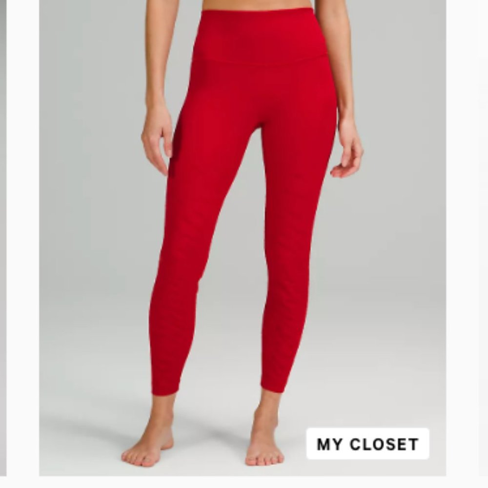 Lunar New Year Wunder Under High-Rise Tight 25" Lululemon Size 8